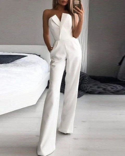 Lirien – Elegant strapless jumpsuit