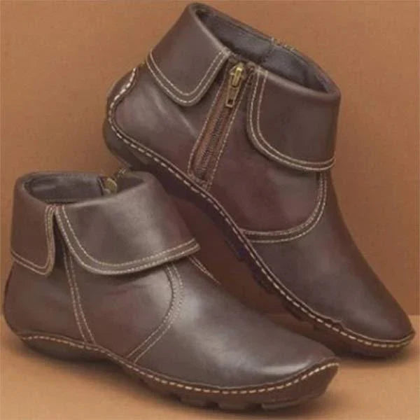 Saphira - Leather Ankle Boots