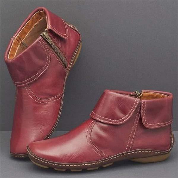 Saphira - Leather Ankle Boots