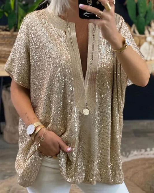 Florielle – Glamourous Sequin Top