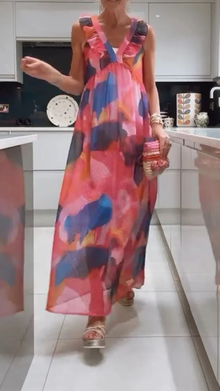 Thelia – Vibrant Maxi Dress