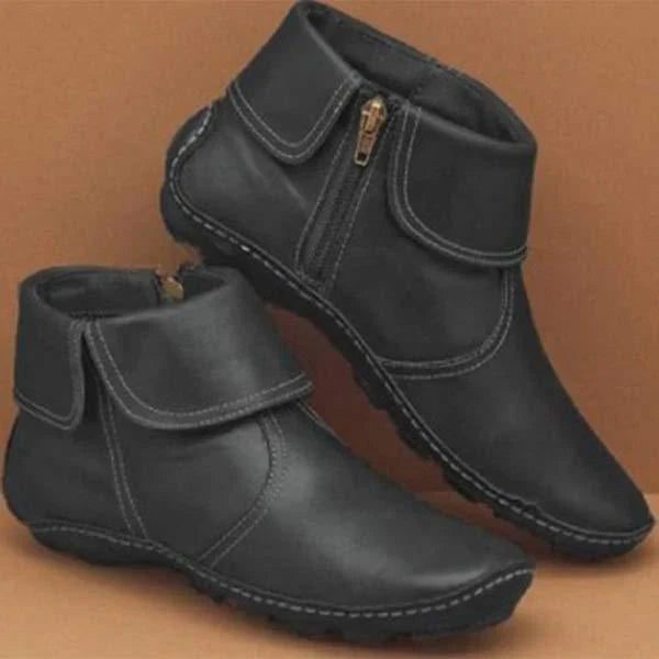 Saphira - Leather Ankle Boots