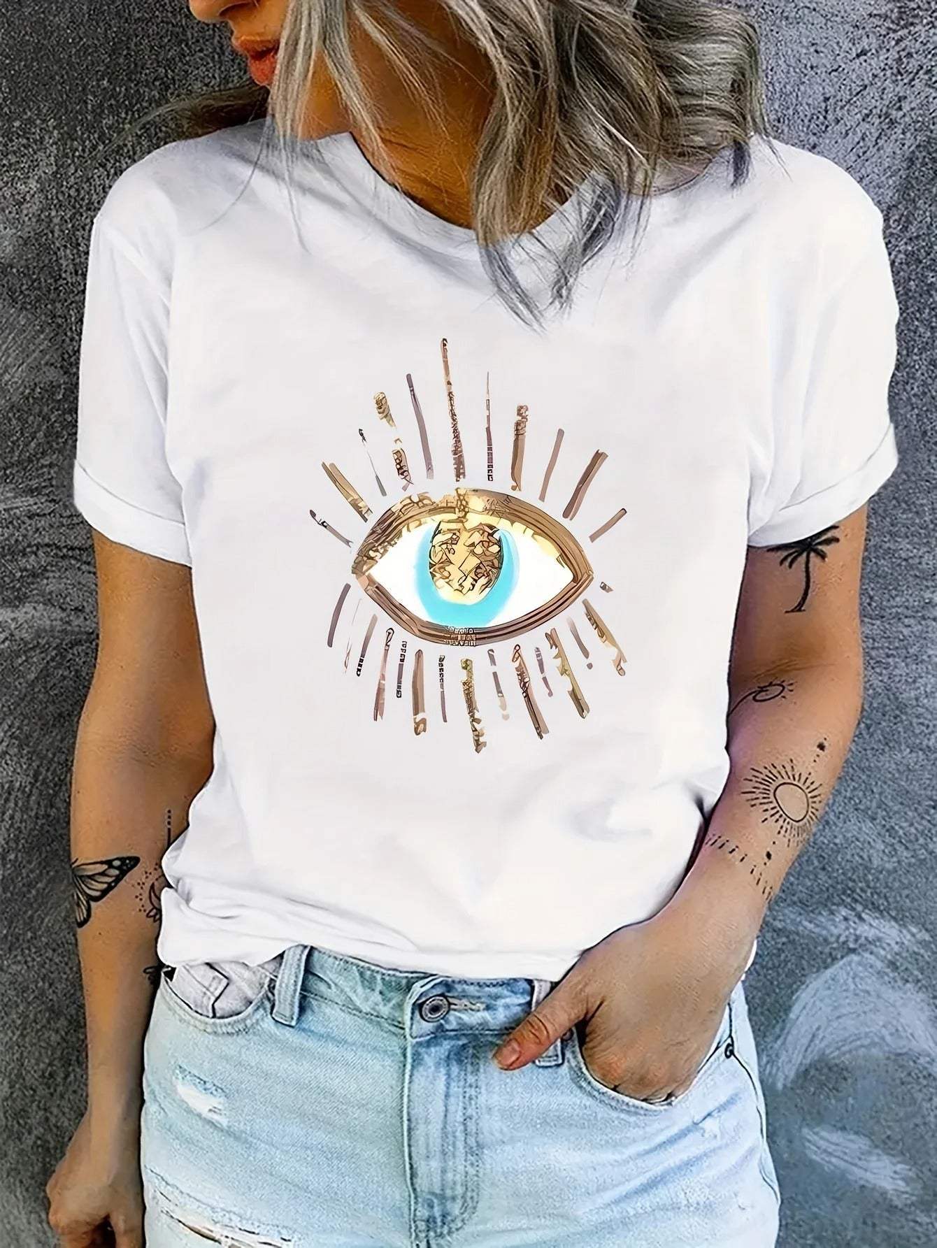 Penni – T-shirt with artistic print