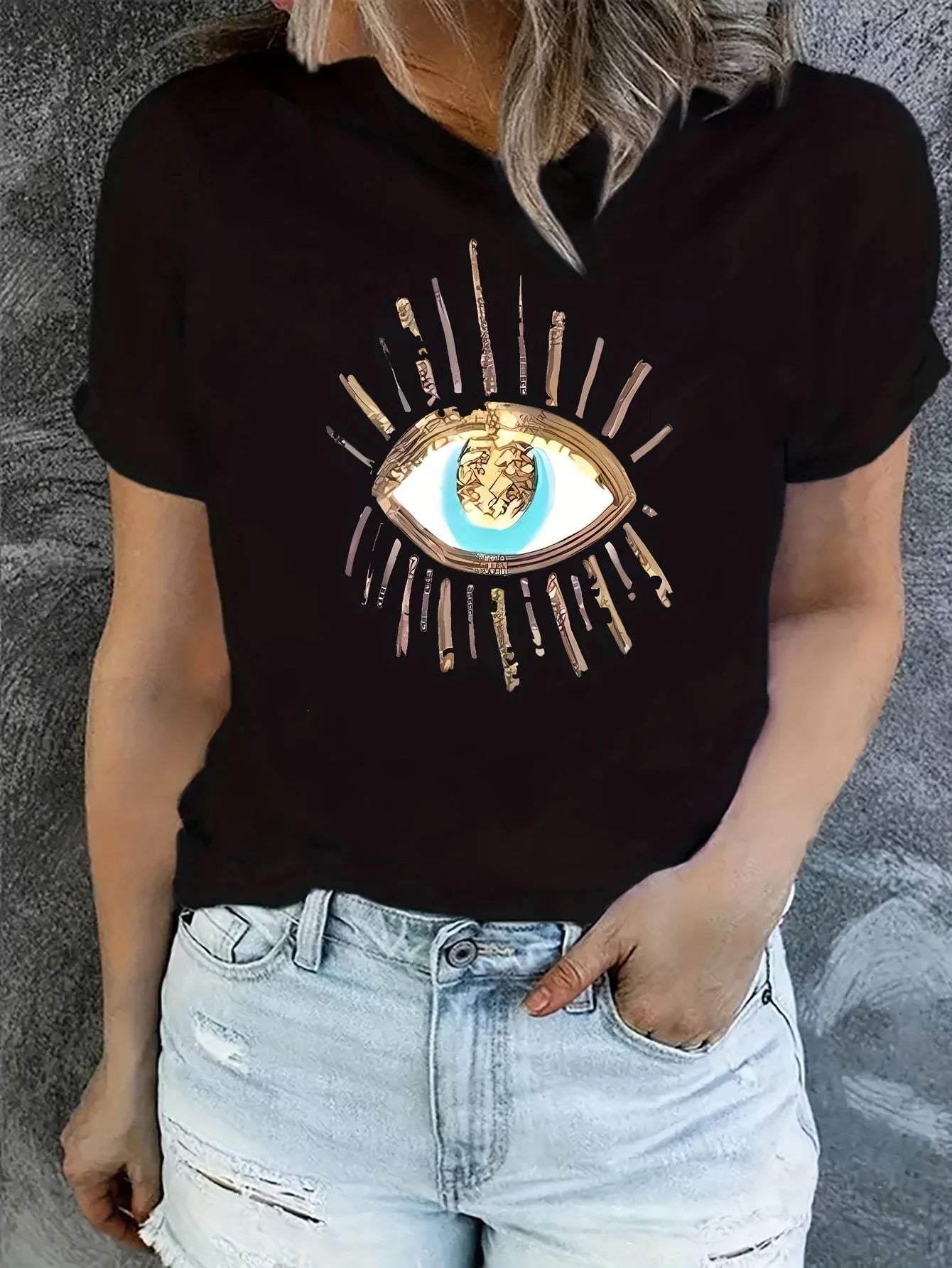 Penni – T-shirt with artistic print