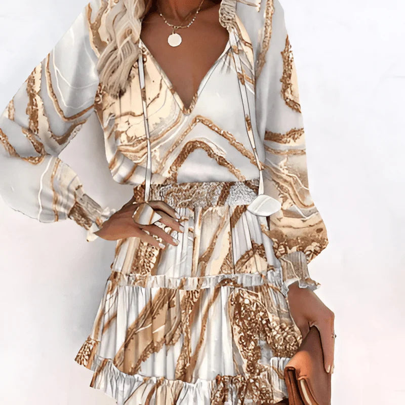 Heilin – Stylish Dress with Vibrant Print