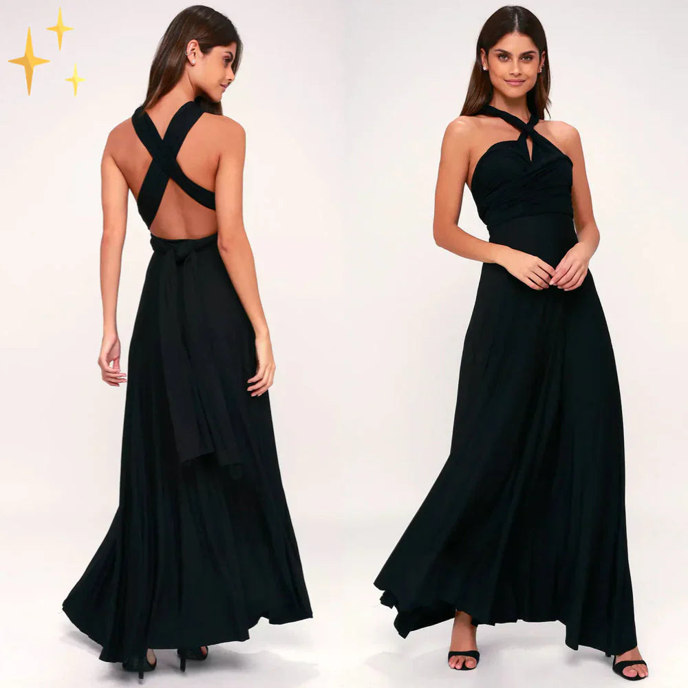 Jacqui – Stylish Multiway Maxi Dress