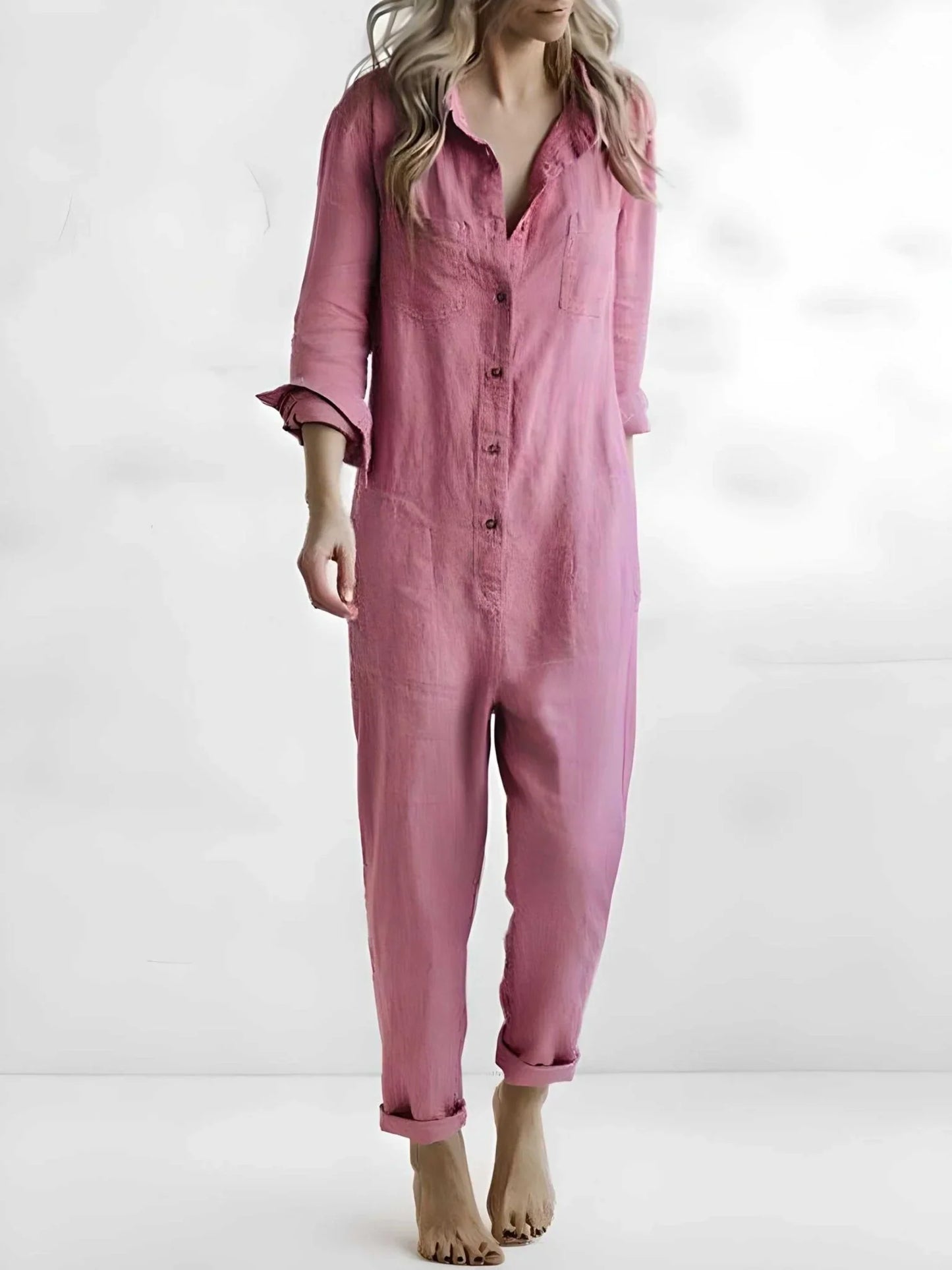 Tazirah – Lightweight Cotton Linen Overall