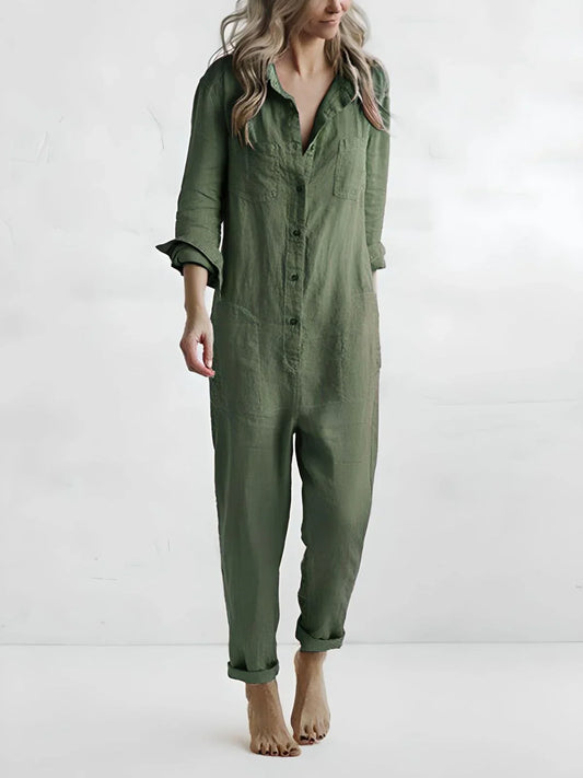 Tazirah – Lightweight Cotton Linen Overall