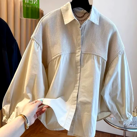 Lulu – Stylish Cotton Loose Blouse