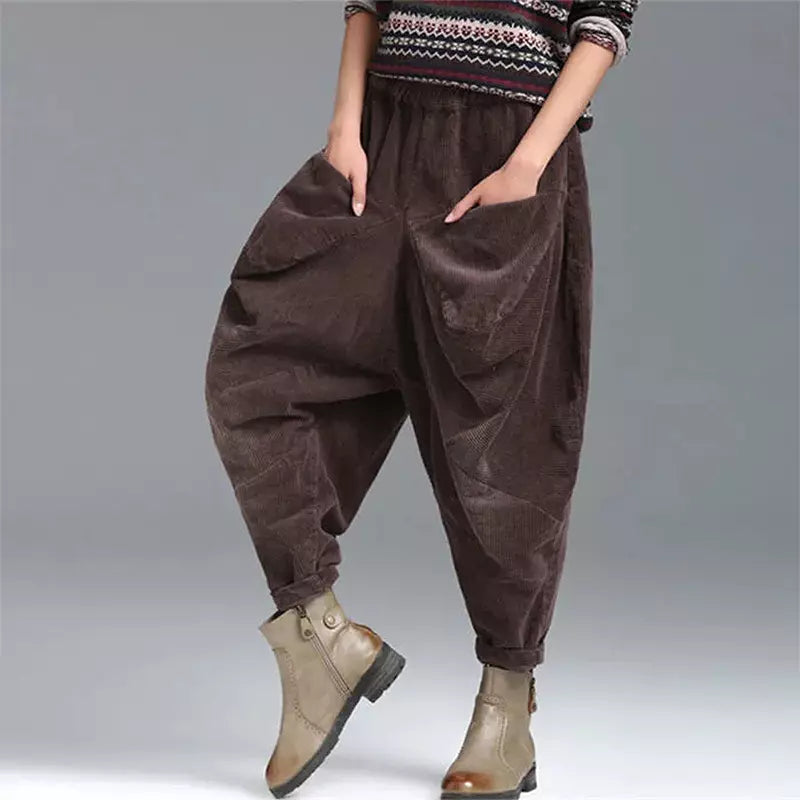 Mariah – Velvet Harem Pants