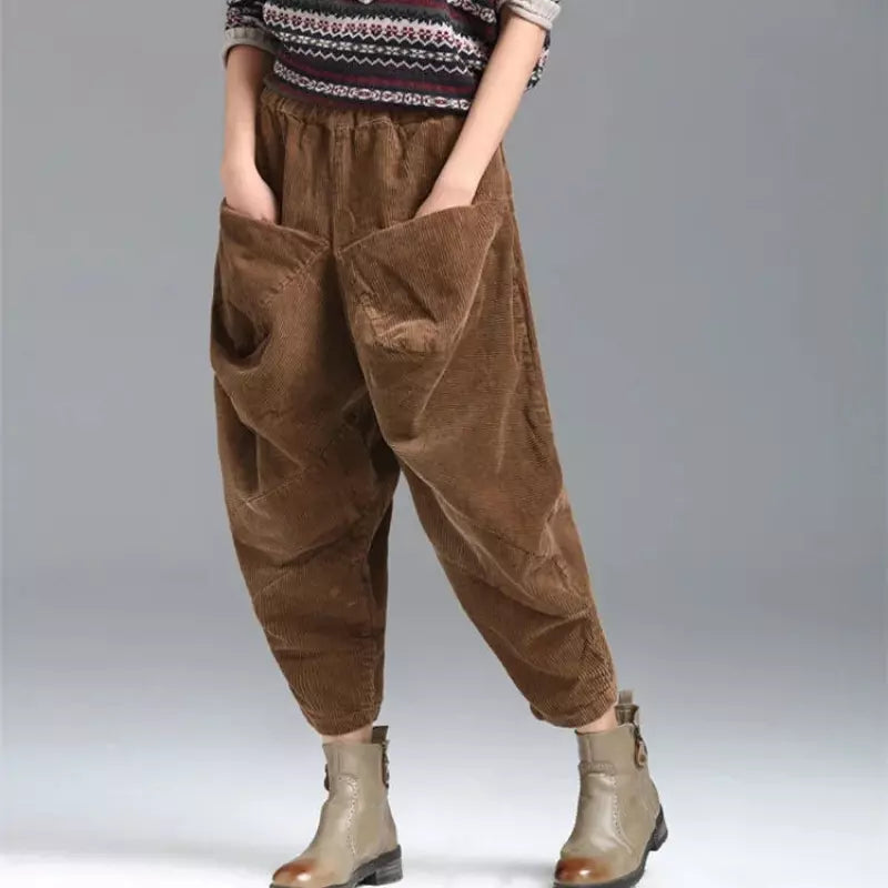 Mariah – Velvet Harem Pants