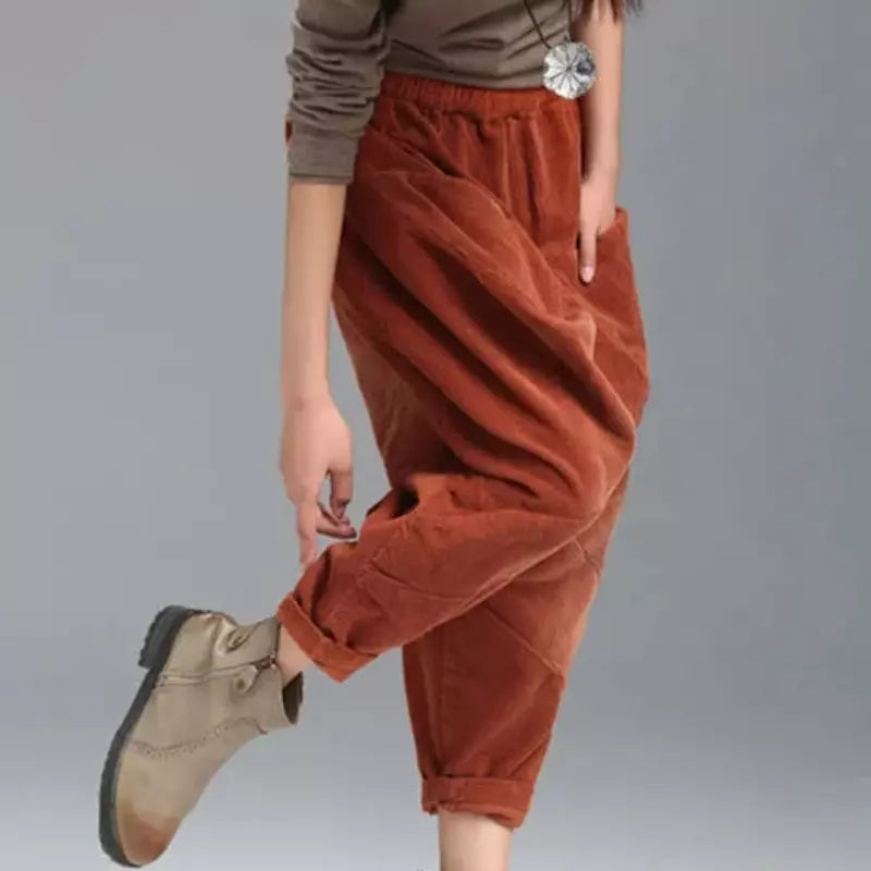 Mariah – Velvet Harem Pants
