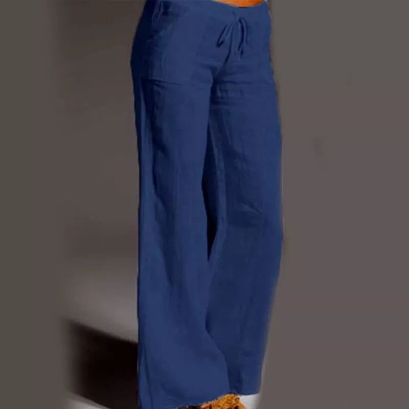 Eluna – High-quality Linen Wide-leg Trousers