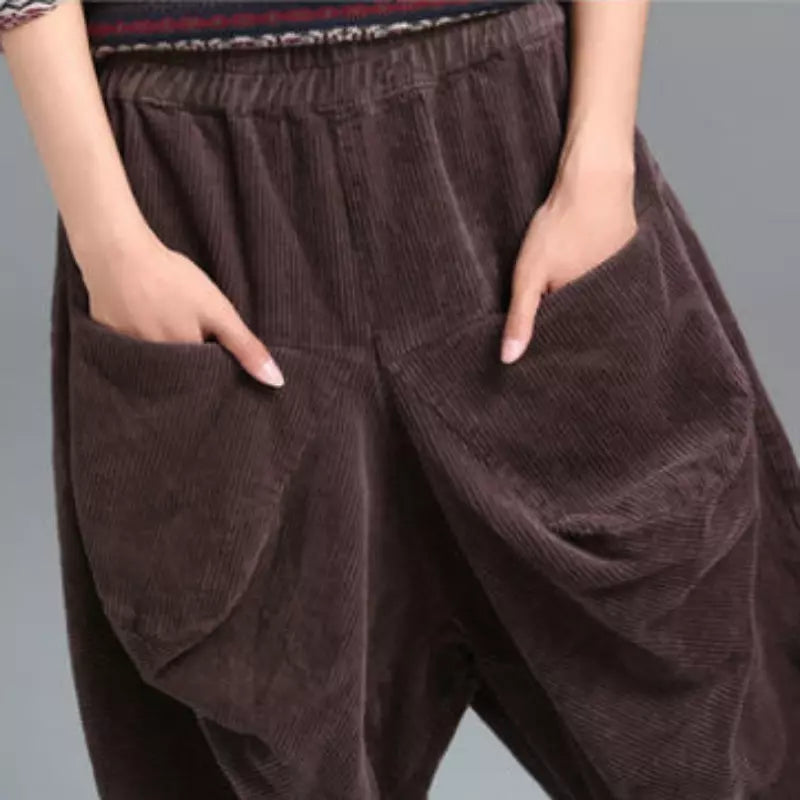 Mariah – Velvet Harem Pants