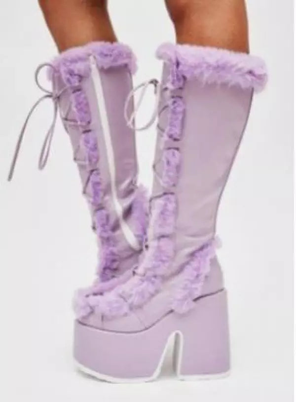 Amalia - Plush Winter Boots