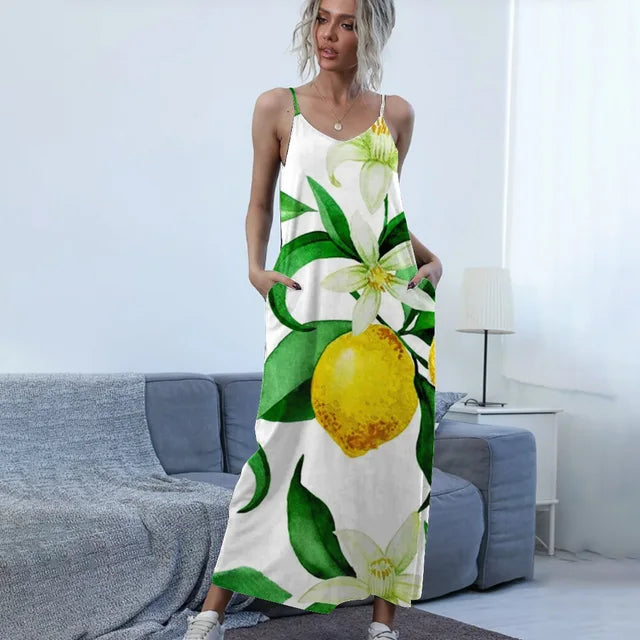 Zena – Sleeveless V-neck Summer Dress