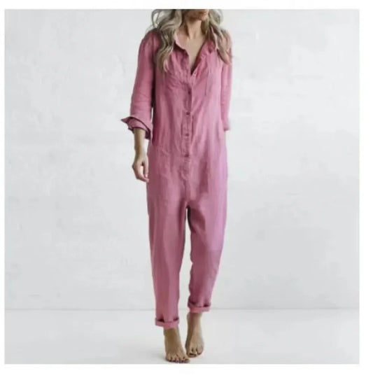 Serah – Linen Jumpsuit