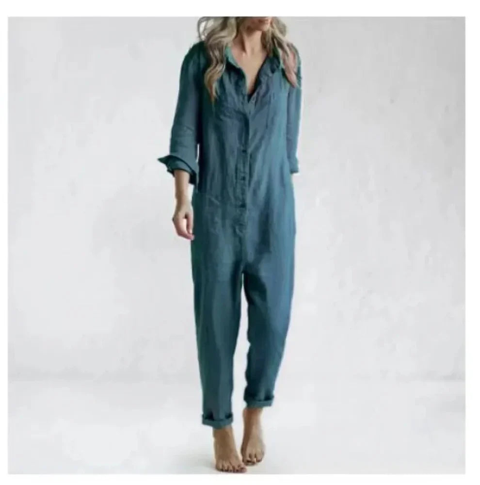 Serah – Linen Jumpsuit