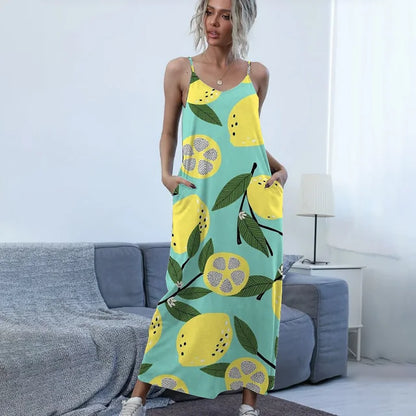 Zena – Sleeveless V-neck Summer Dress