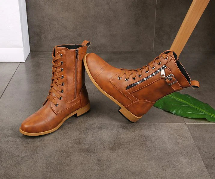 Nymiren – Robust Lace-up Boots