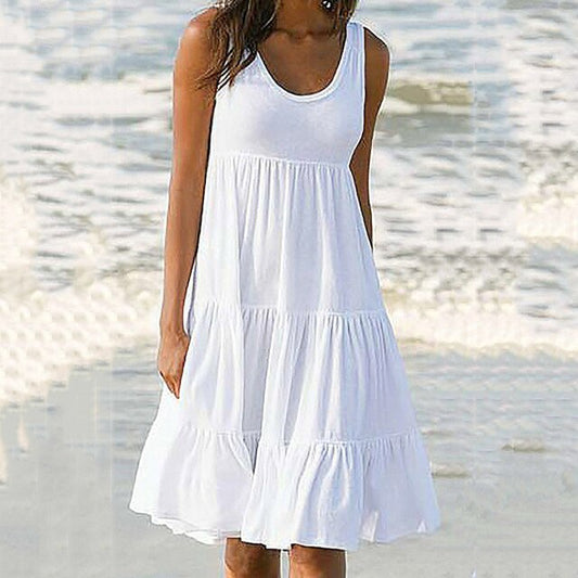Lotte - Stylish sleeveless dress