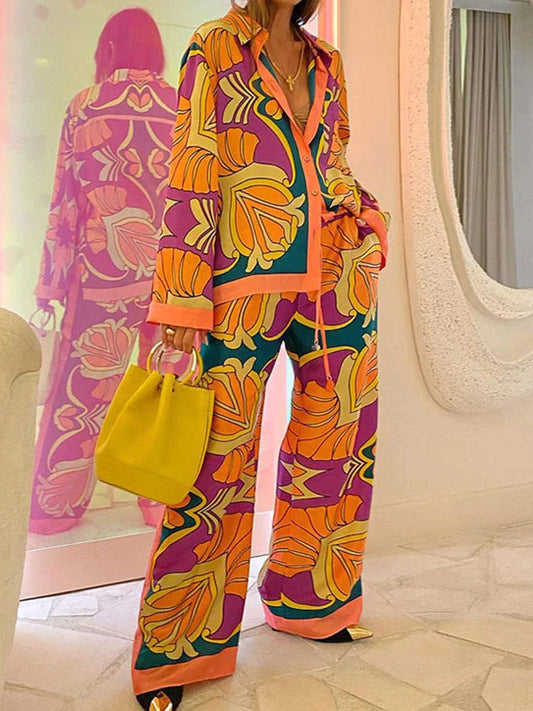 JON - 2-piece set with unique print