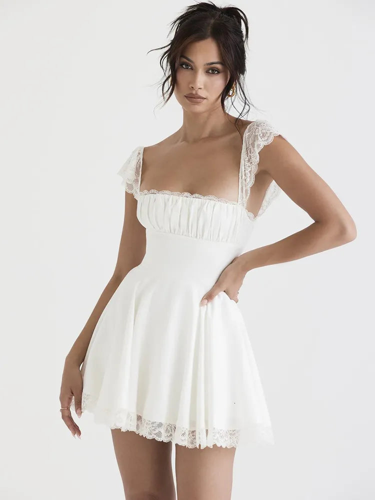 Kyra - Elegant Short Midi Sundress
