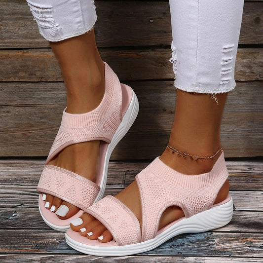 AVERY - Orthopaedic fish mouth sandals