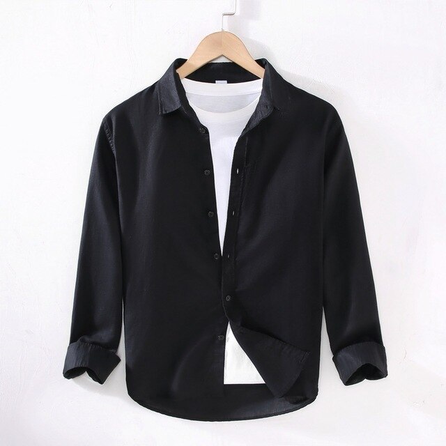 Maks - Cotton and linen summer shirt