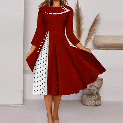 Vittoria - Dress with polka dot print