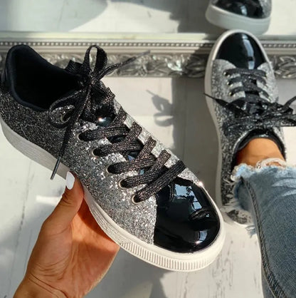 Aria - luxury casual glitter ladies shoe