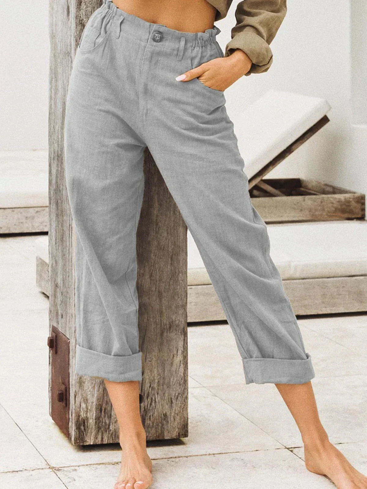 Juuls - Linen summer trousers