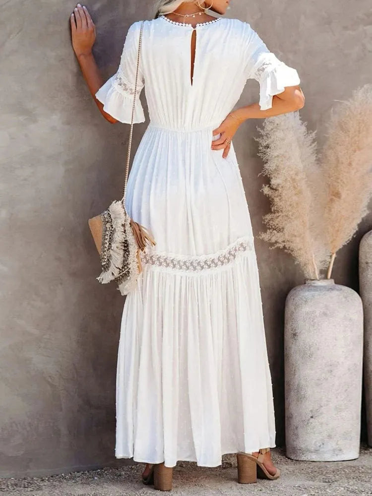 Lusia - White elegant dress