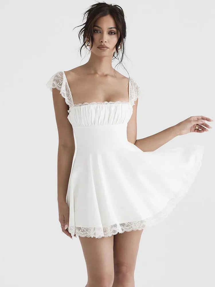 Kyra - Elegant Short Midi Sundress