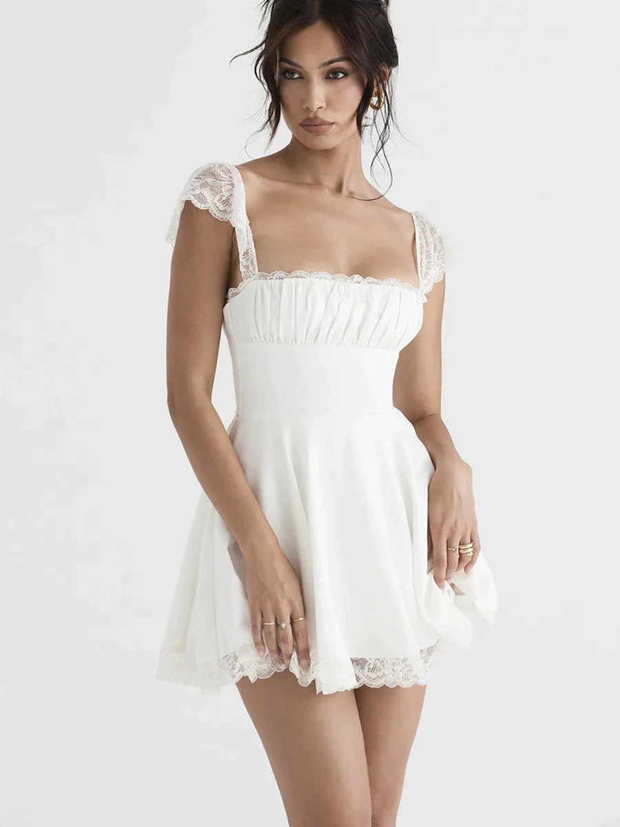 Kyra - Elegant Short Midi Sundress