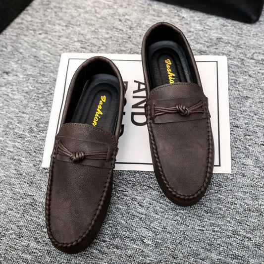 Leandro - Loafers with round toe