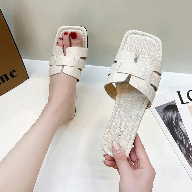 Hally - Elegant designer slippers