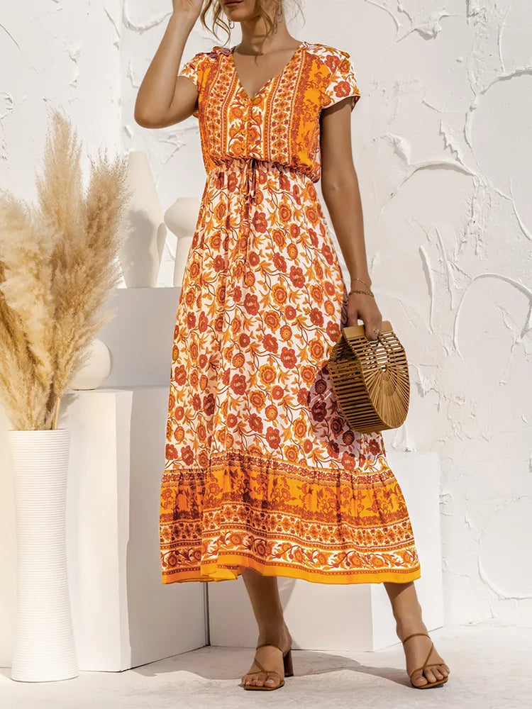 ANIA - Elegant fitted dress