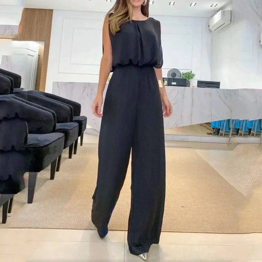 ARILLA - Black fashionable jumpsuit