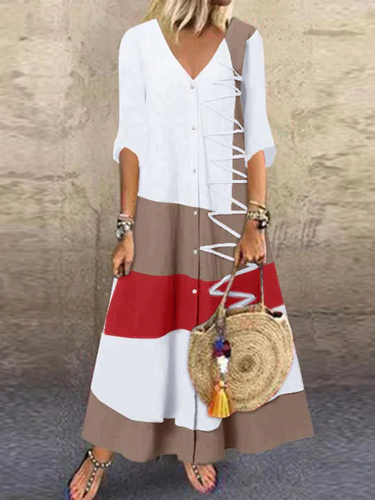 UNA - Stylish print dress
